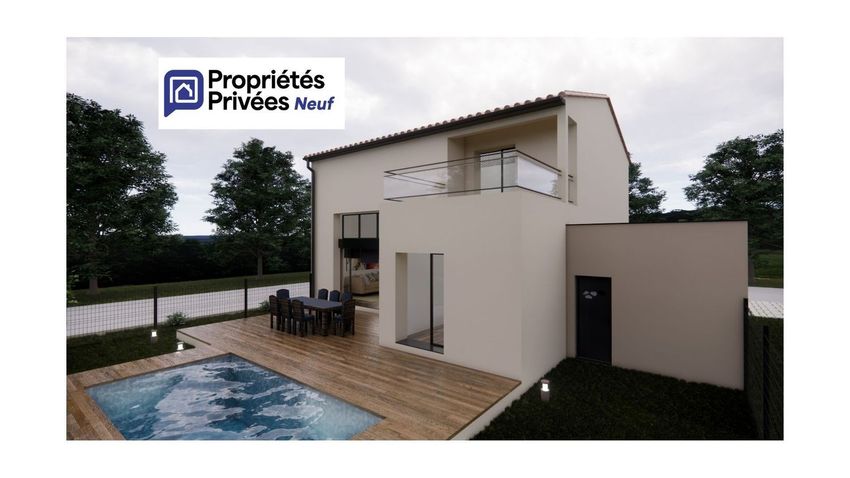 Image Façade à  maison individuelle de Bages