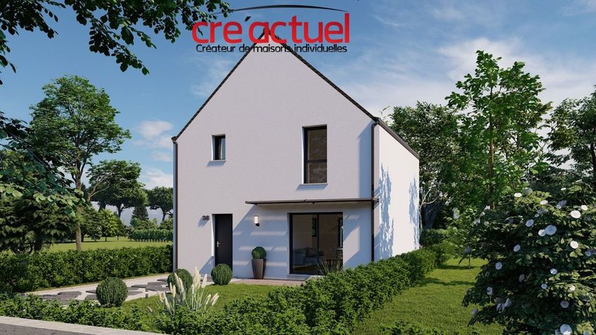 Image Façade à  maison individuelle de Chavagne
