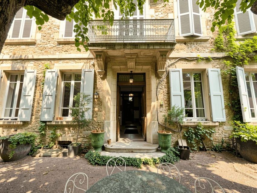 Image Façade à  maison individuelle de Montélier