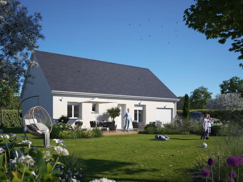 Image Façade à  maison individuelle de Bosc-le-Hard