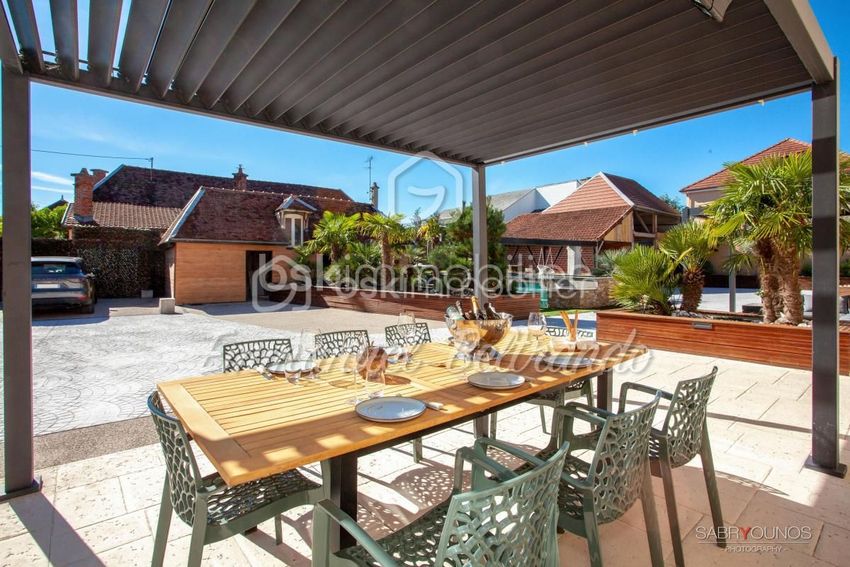 Image Terrasse à  maison individuelle de Villechétif