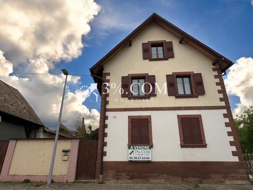 Image Façade à  maison individuelle de Melsheim
