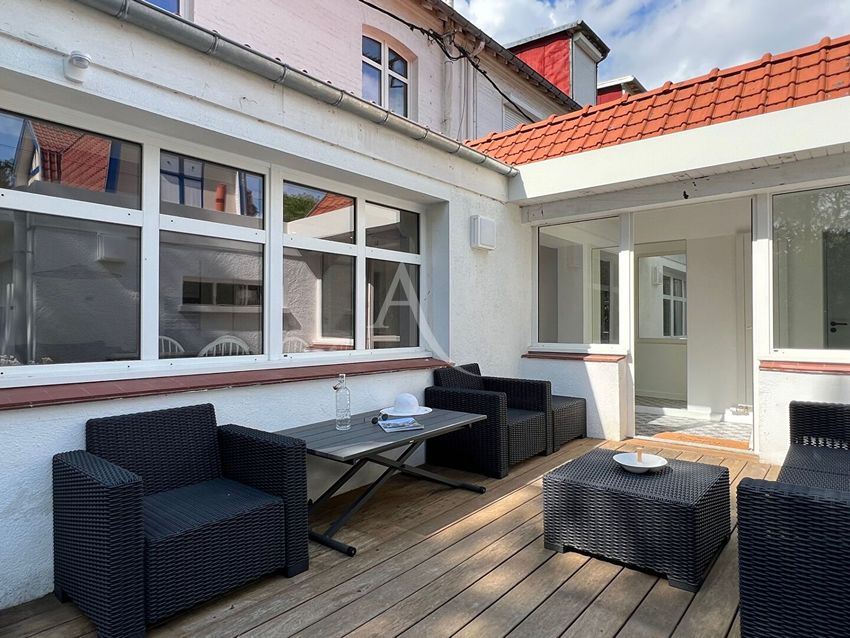 Image Terrasse à  maison individuelle de Le Touquet-Paris-Plage