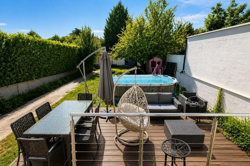 Image Terrasse à  maison individuelle de Creil