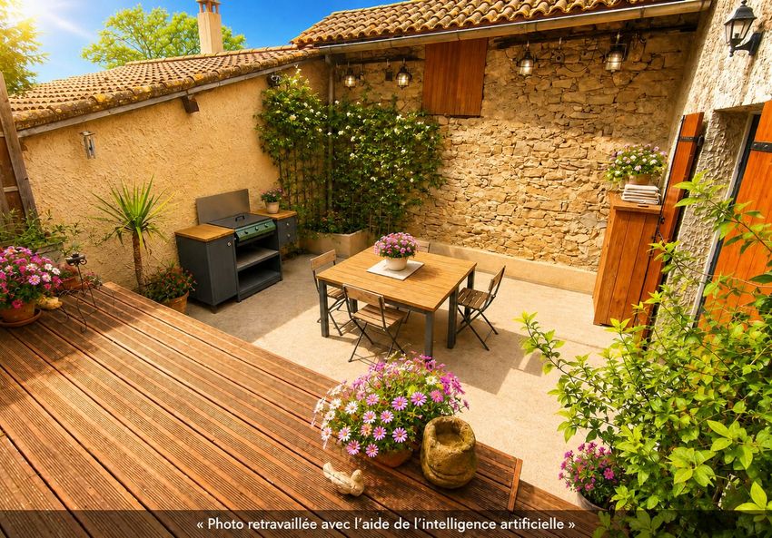 Image de  maison mitoyenne à Bédarrides