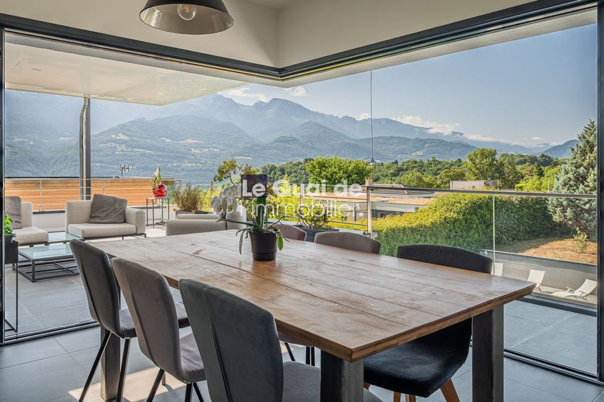 Image Terrasse à  maison individuelle de Bernin