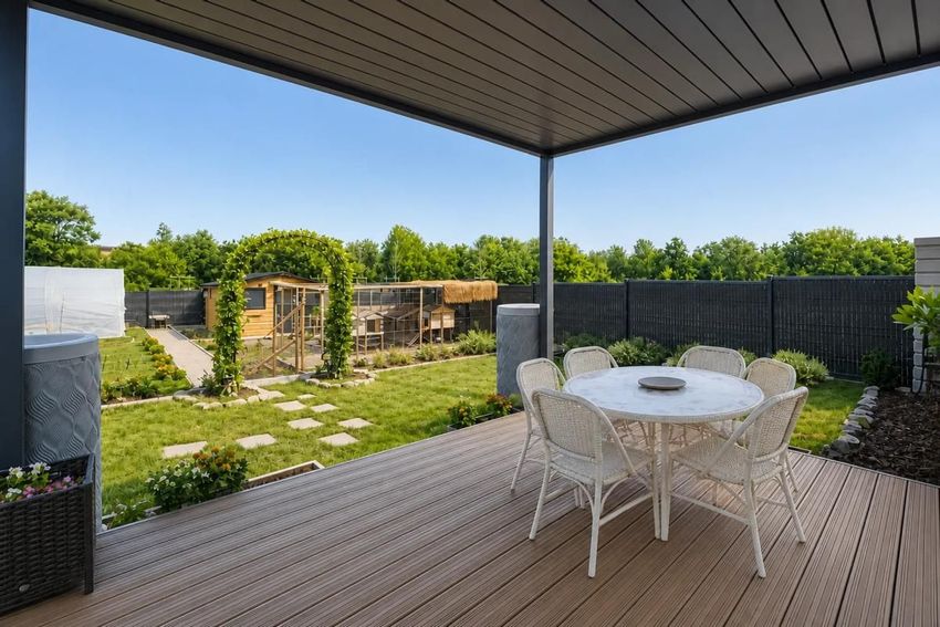 Image Terrasse à  maison individuelle de Sainte-Hermine