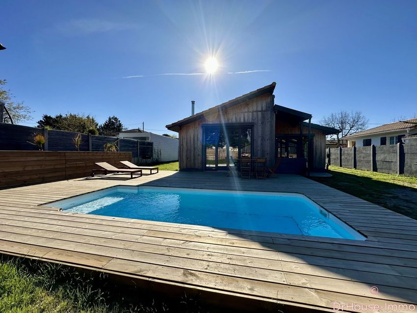 Image Piscine à  villa de Lanton