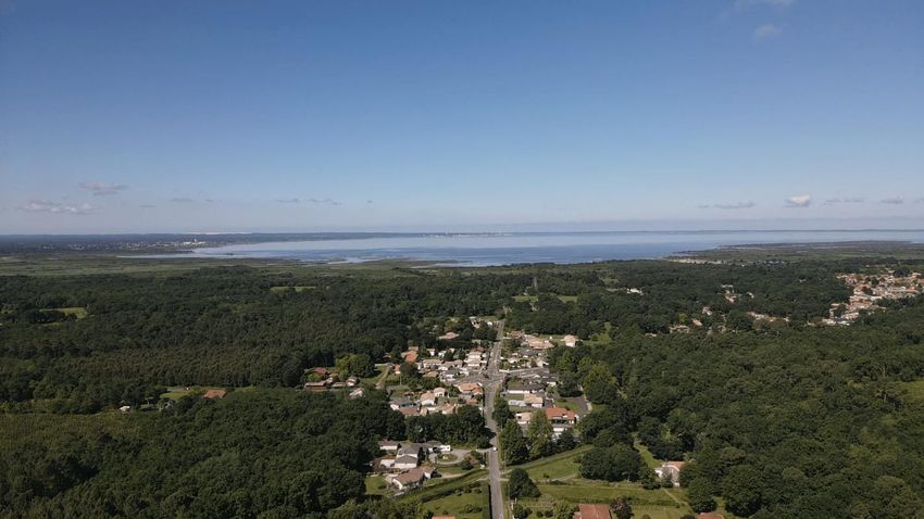 Image Vue à terrain de Biganos