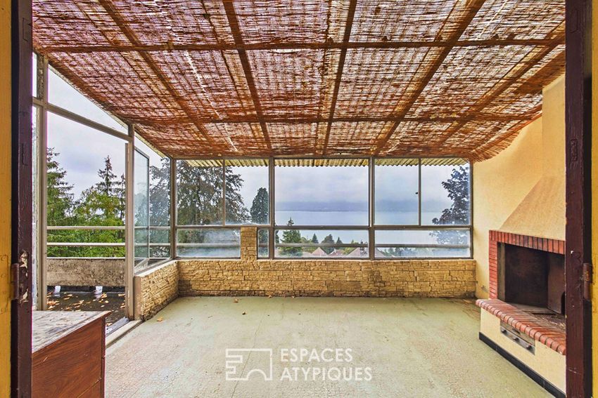 Image Terrasse à  maison individuelle de Veyrier-du-Lac