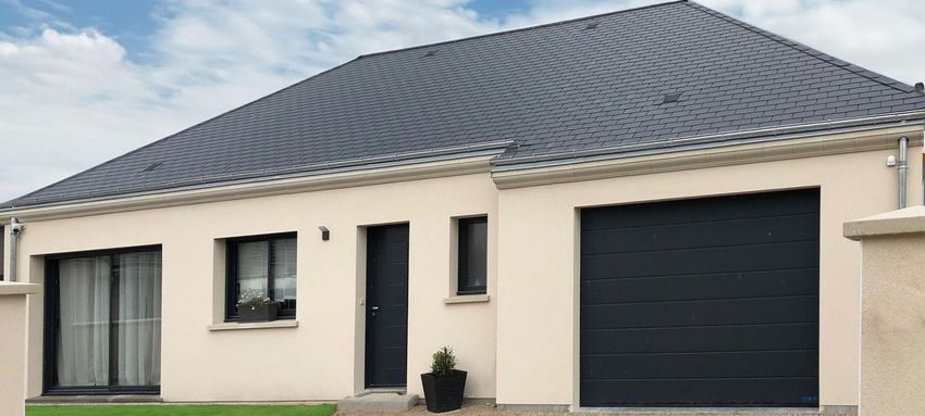Image Façade à  maison individuelle de Saint-Georges-sur-Eure