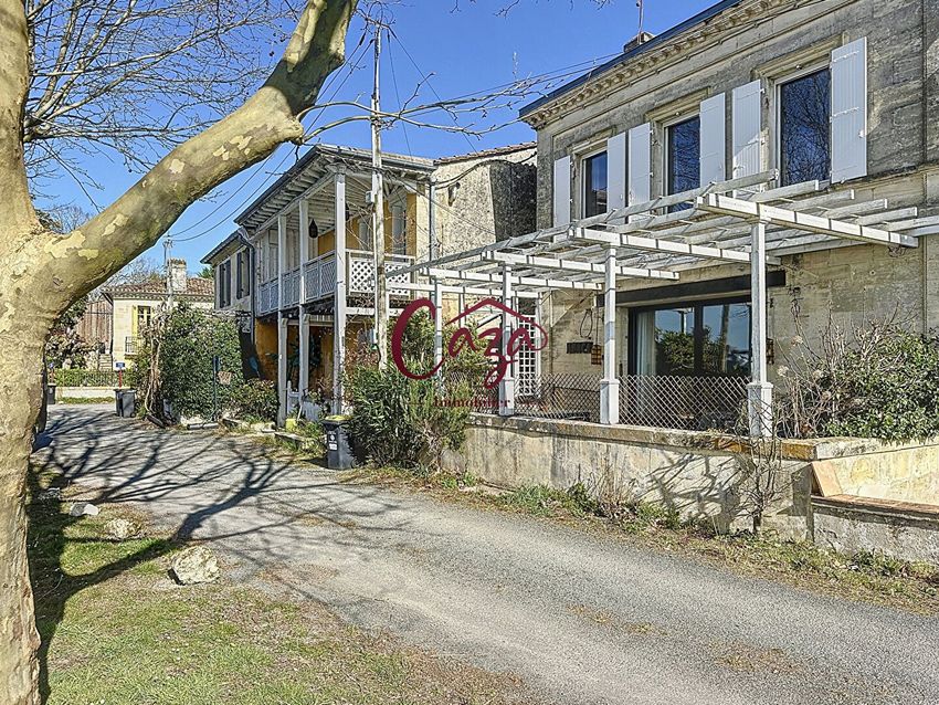 Image Façade à  maison mitoyenne de Quinsac