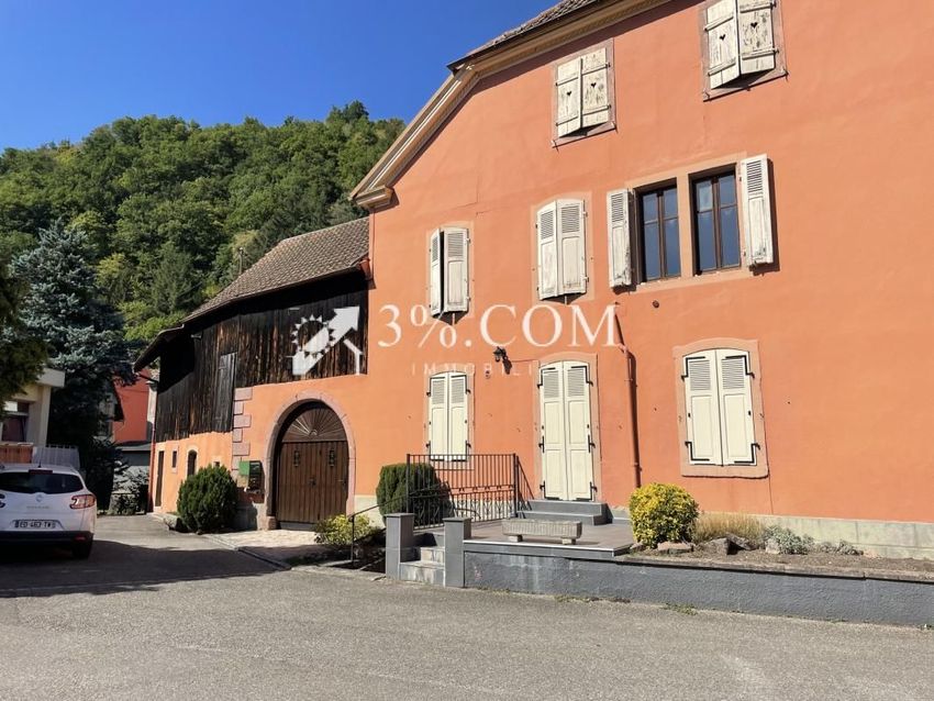 Image Façade à  maison individuelle de Sainte-Croix-aux-Mines