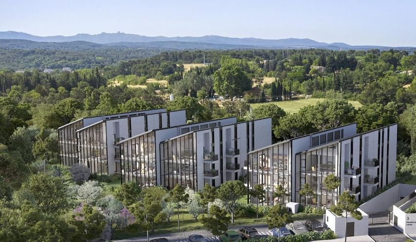 Image Façade à programme neuf de Sans numéro Chemin du Pilon du Roy