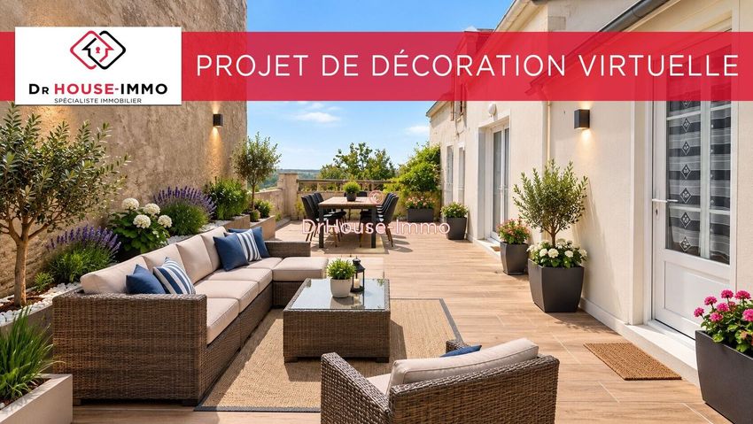 Image Terrasse à  maison jumelée de Thouars