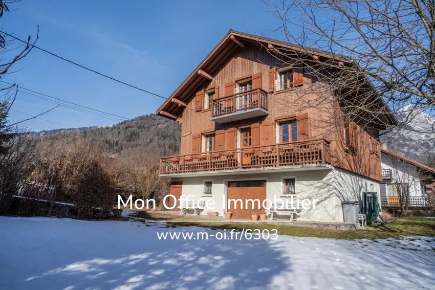 Image Façade à  maison individuelle de Samoëns