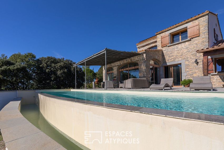 Image Piscine à  maison individuelle de Ferrières-les-Verreries
