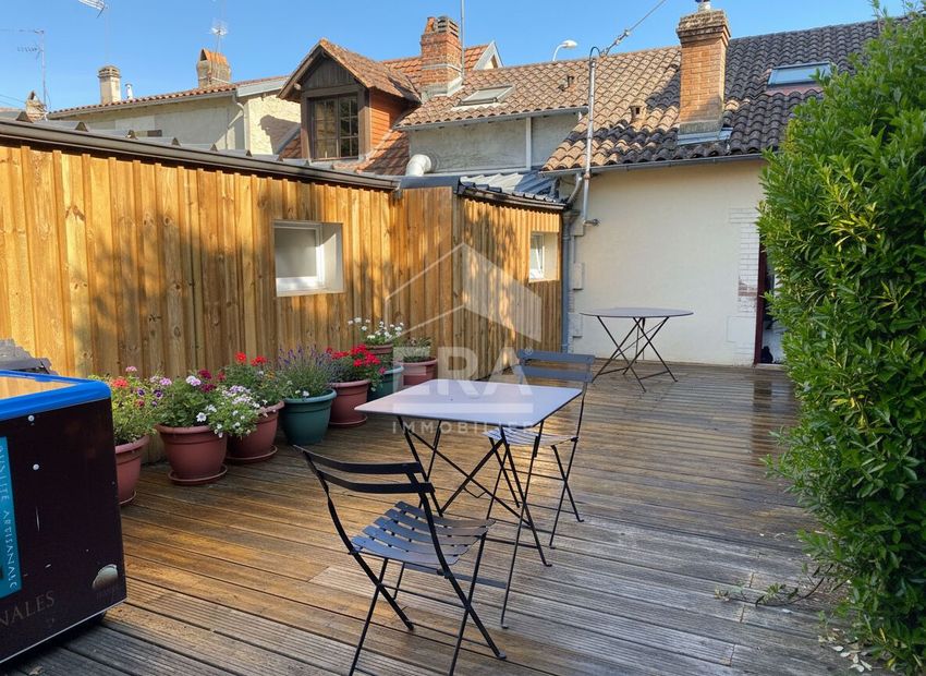 Image Terrasse à  maison individuelle de Périgueux