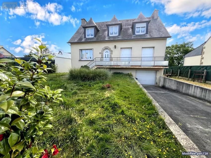 Image Façade à  maison individuelle de Caulnes