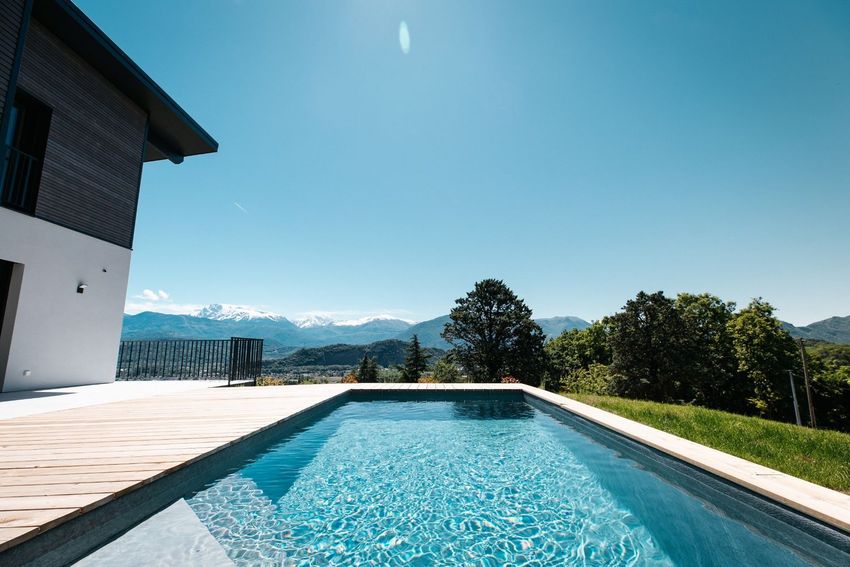 Image Piscine à  maison individuelle de Claix