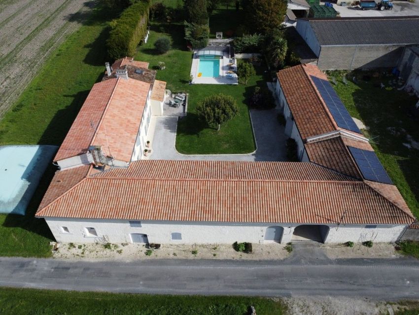 Image Façade à  maison individuelle de Sainte-Lheurine