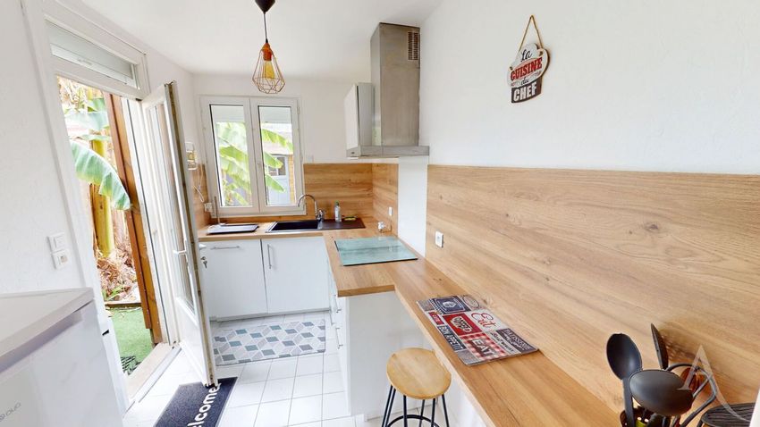 Image Cuisine à  maison mitoyenne de Châteauroux