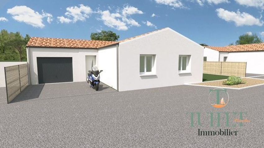 Image Façade à  maison individuelle de Chaillevette