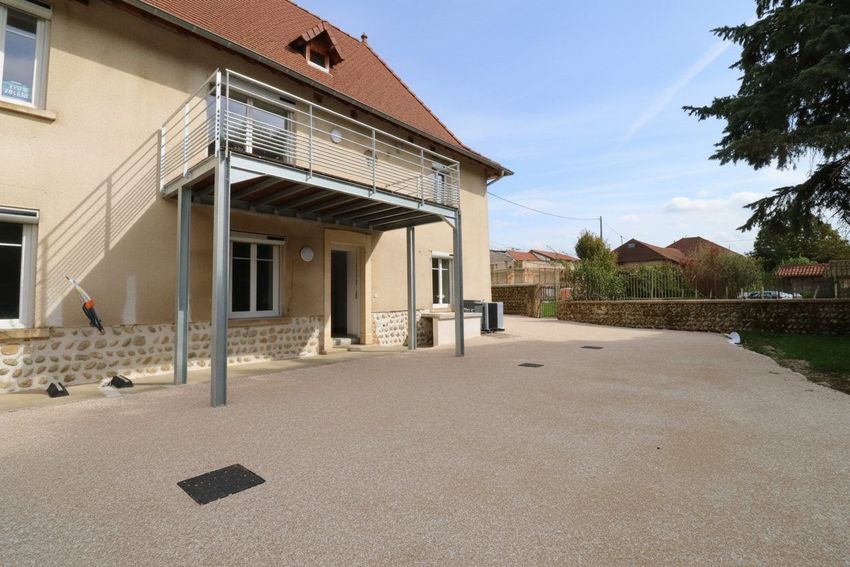 Image Façade à  maison individuelle de Mottier