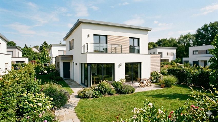 Image Façade à  maison individuelle de Villennes-sur-Seine