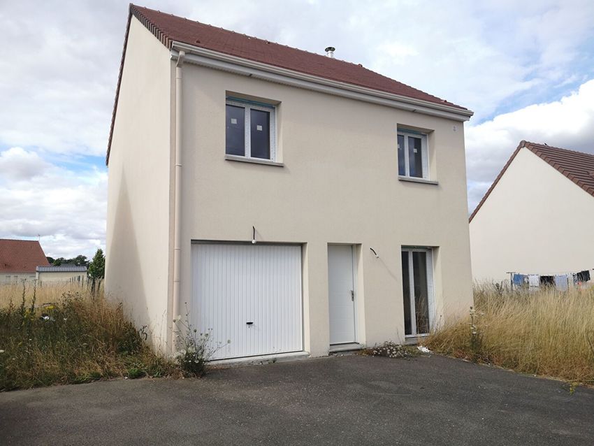 Image Façade à  maison mitoyenne de Courville-sur-Eure