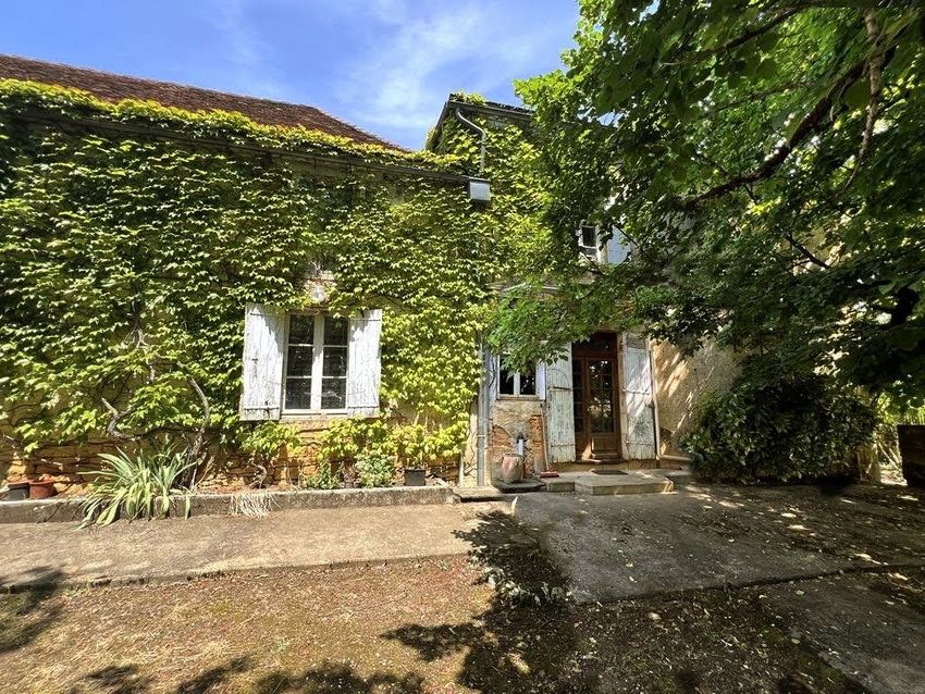 Image Façade à  maison de maître de Coulaures