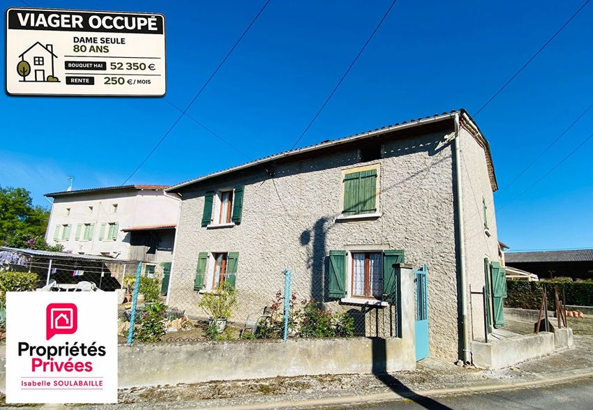 Image Façade à  maison de village de Seychalles