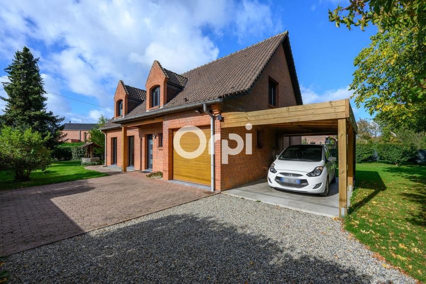 Image Façade à  maison individuelle de Radinghem-en-Weppes
