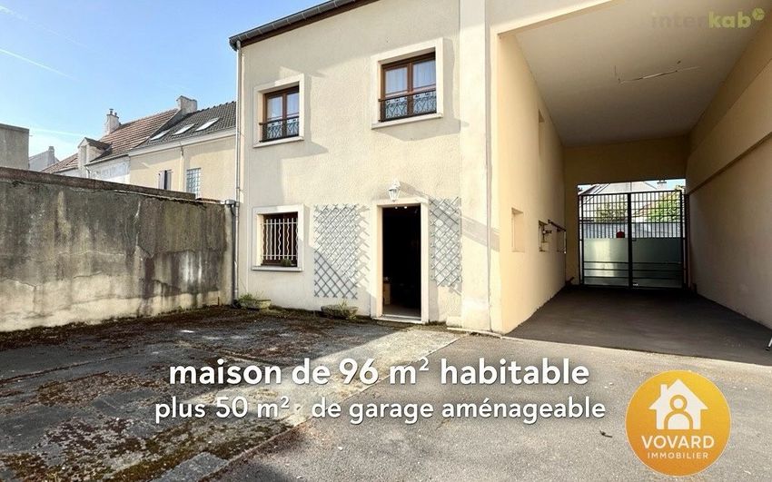 Image Façade à  maison individuelle de Sarcelles