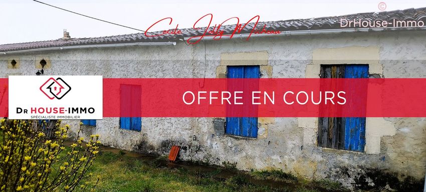 Image Façade à  maison jumelée de Berson
