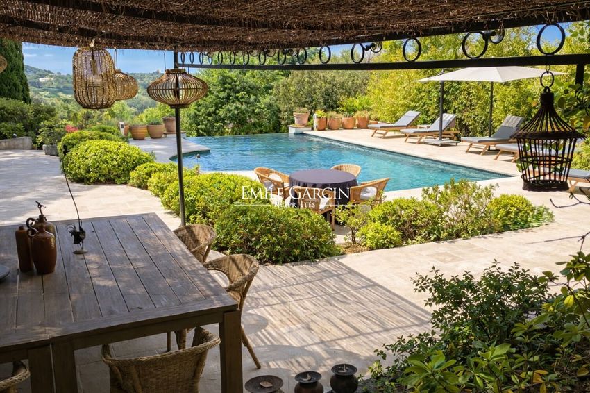 Image Piscine à  villa de Saint-Tropez