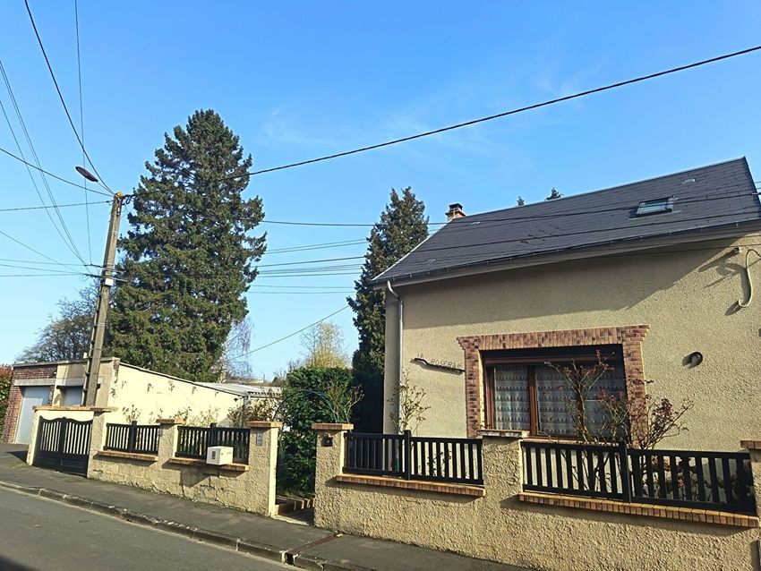 Image Façade à  maison mitoyenne de Bohain-en-Vermandois