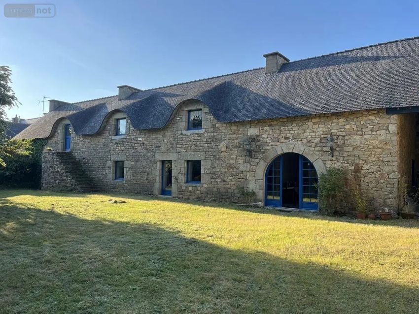 Image Façade à  maison individuelle de Nostang