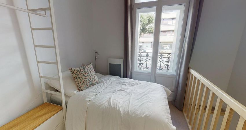 Image Chambre à studio de Bordeaux