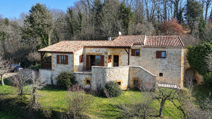 Image Façade à  maison individuelle de Lacapelle-Biron