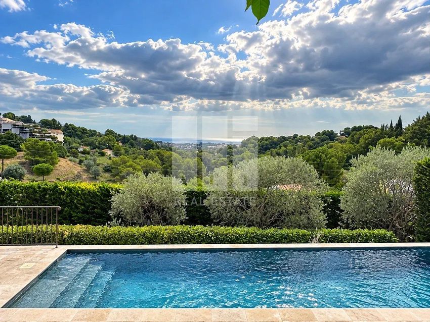 Image Piscine à  maison de maître de Mougins