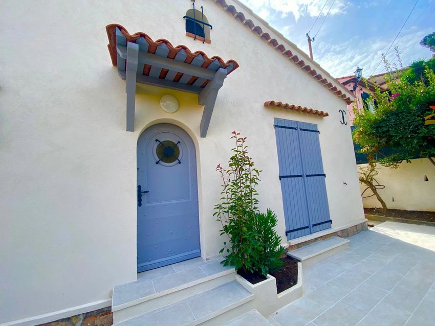 Image Façade à  maison individuelle de Cannes