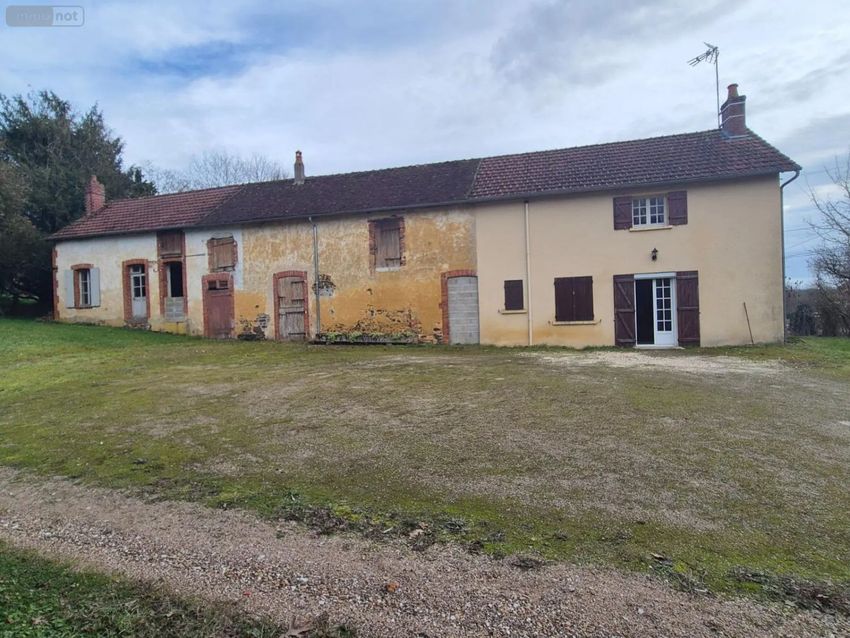Image Façade à  maison individuelle de Saint-Sauveur-en-Puisaye