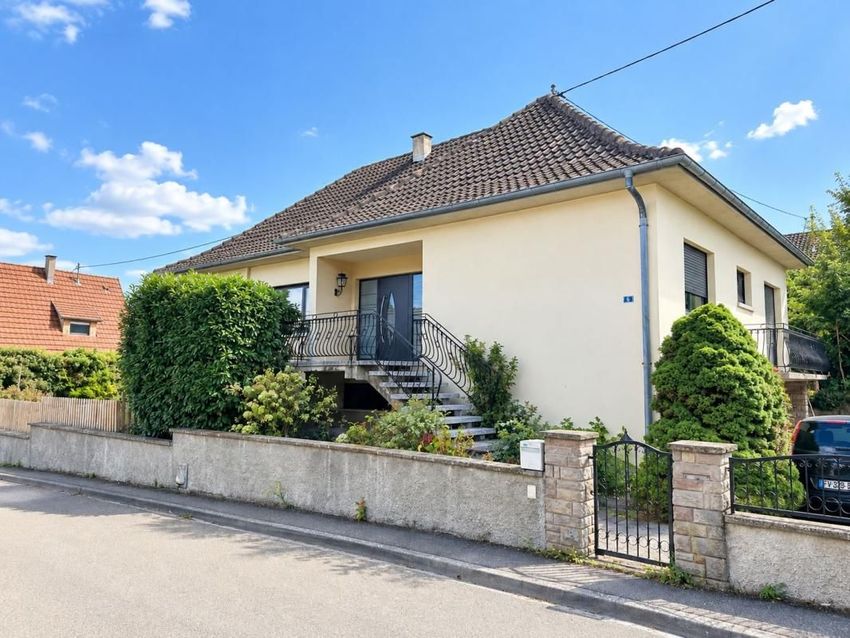 Image Façade à  maison individuelle de Bischoffsheim