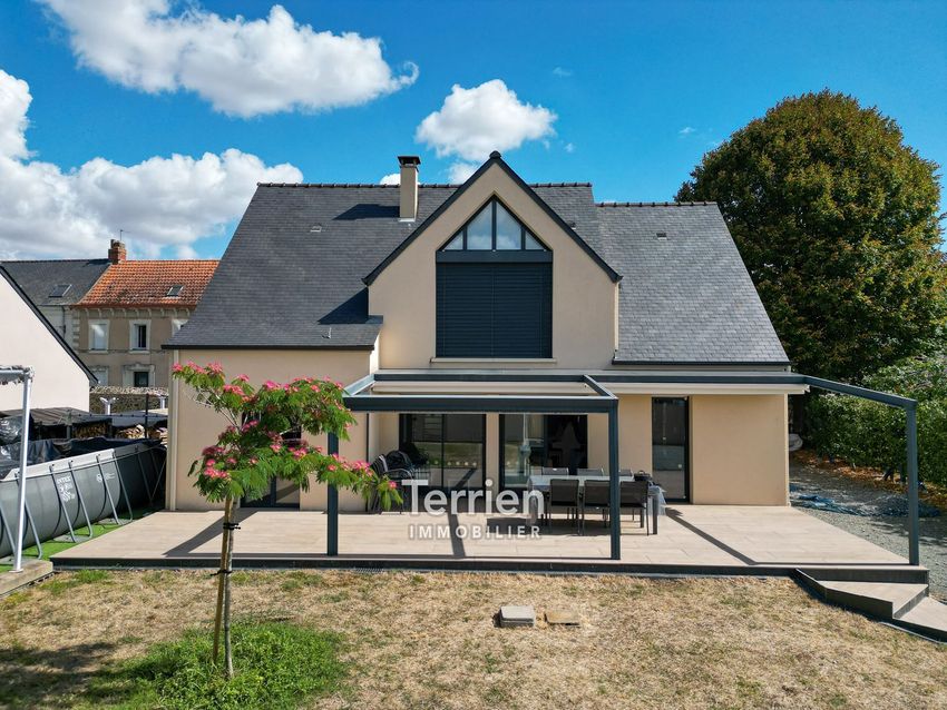 Image Façade à  maison individuelle de Denée