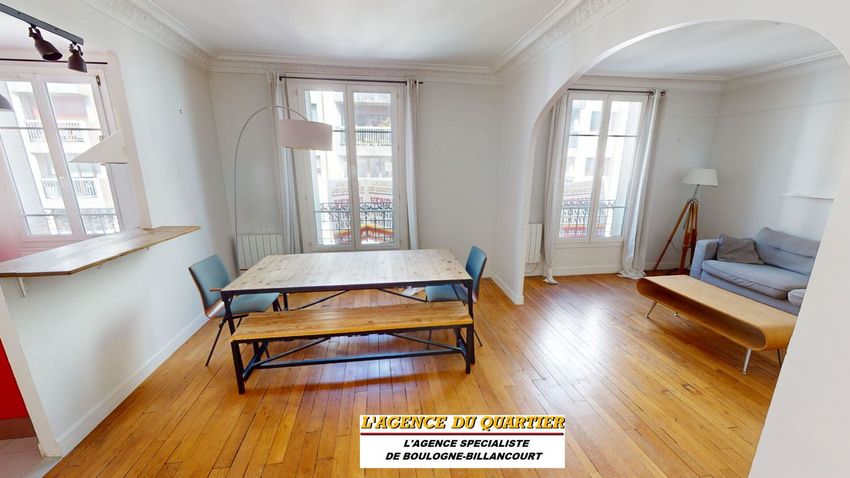 Image Salon à appartement de Boulogne-Billancourt