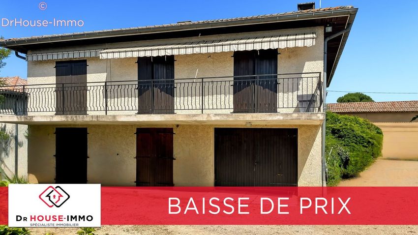 Image Façade à  villa de Fareins