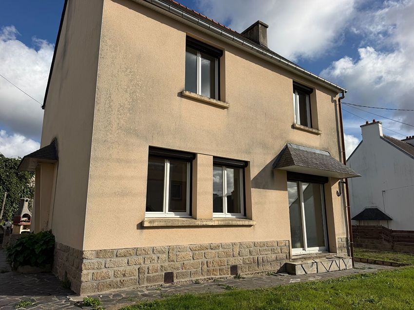 Image Façade à  maison individuelle de Morlaix