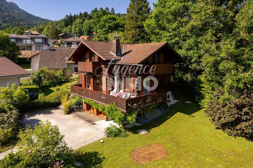 Image Façade à  chalet de montagne de Saint-Jorioz