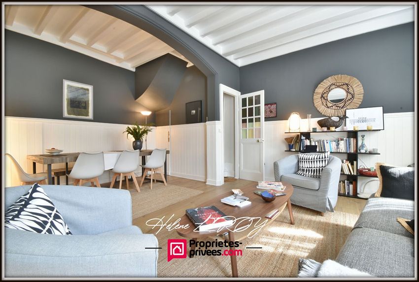Image Salon à  maison mitoyenne de Fécamp